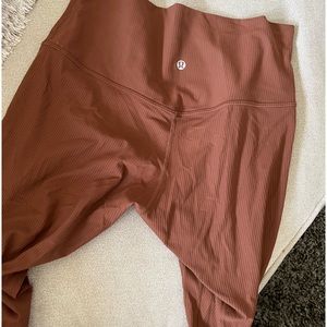 Brown lululemon leggings
